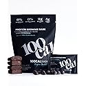 Protein Bar Chocolate Brownie | High Protein High Fiber Keto Snacks for Gut Health, Gluten Free Chocolate with Organic Ingredients for Weight Loss