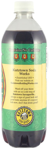 Kutztown "Nix Besser" Sarsaparilla Soda, 24 Oz. Bottles (Pack of 4)