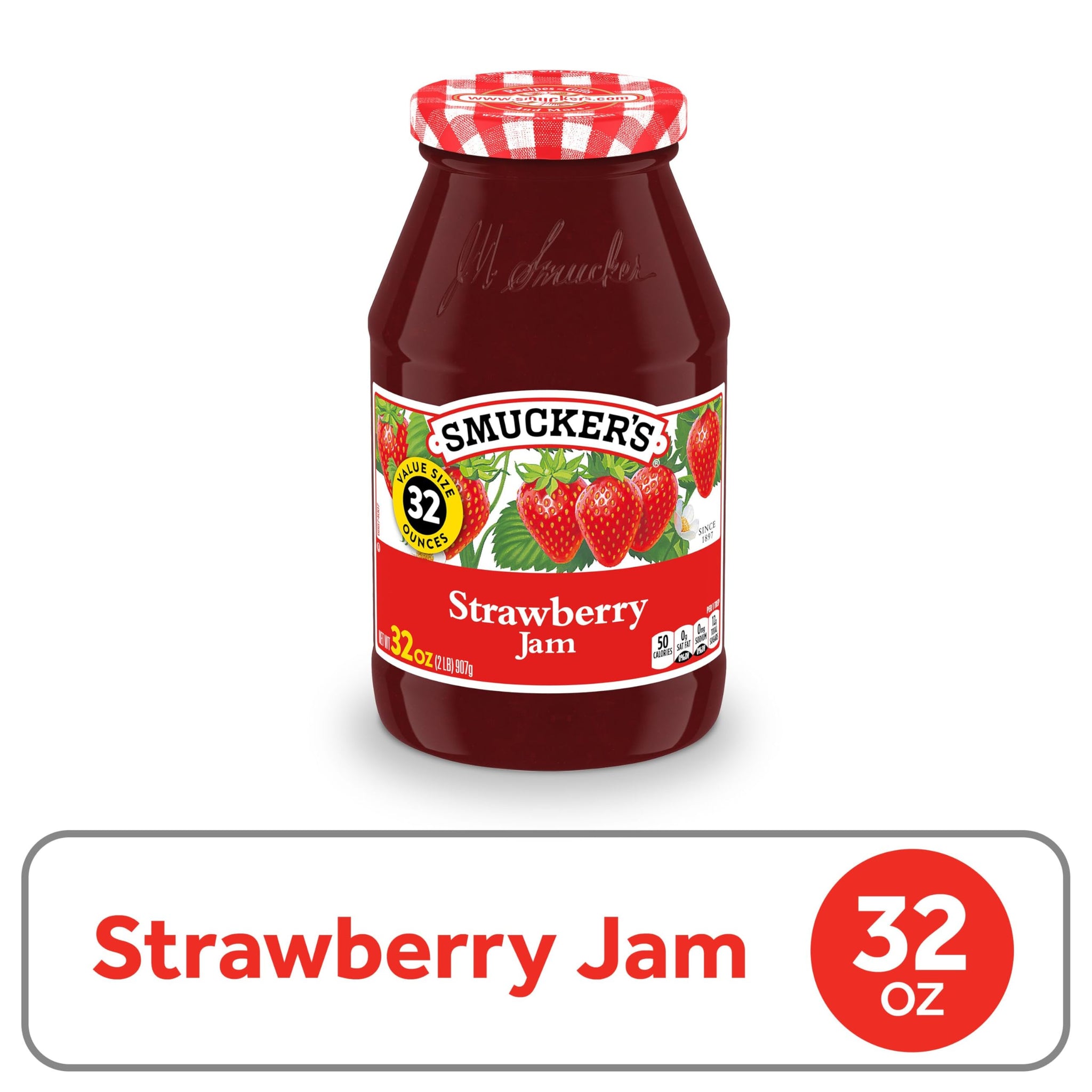 Smucker's Strawberry Jam, 32 Ounces