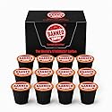 Banned Coffee ™ Strongest High Caffeine Coffee Pods for Keurig ® Brewers - Extra Strong Medium Dark Roast K-Cups - Bold Flavor, Smooth Finish - 12