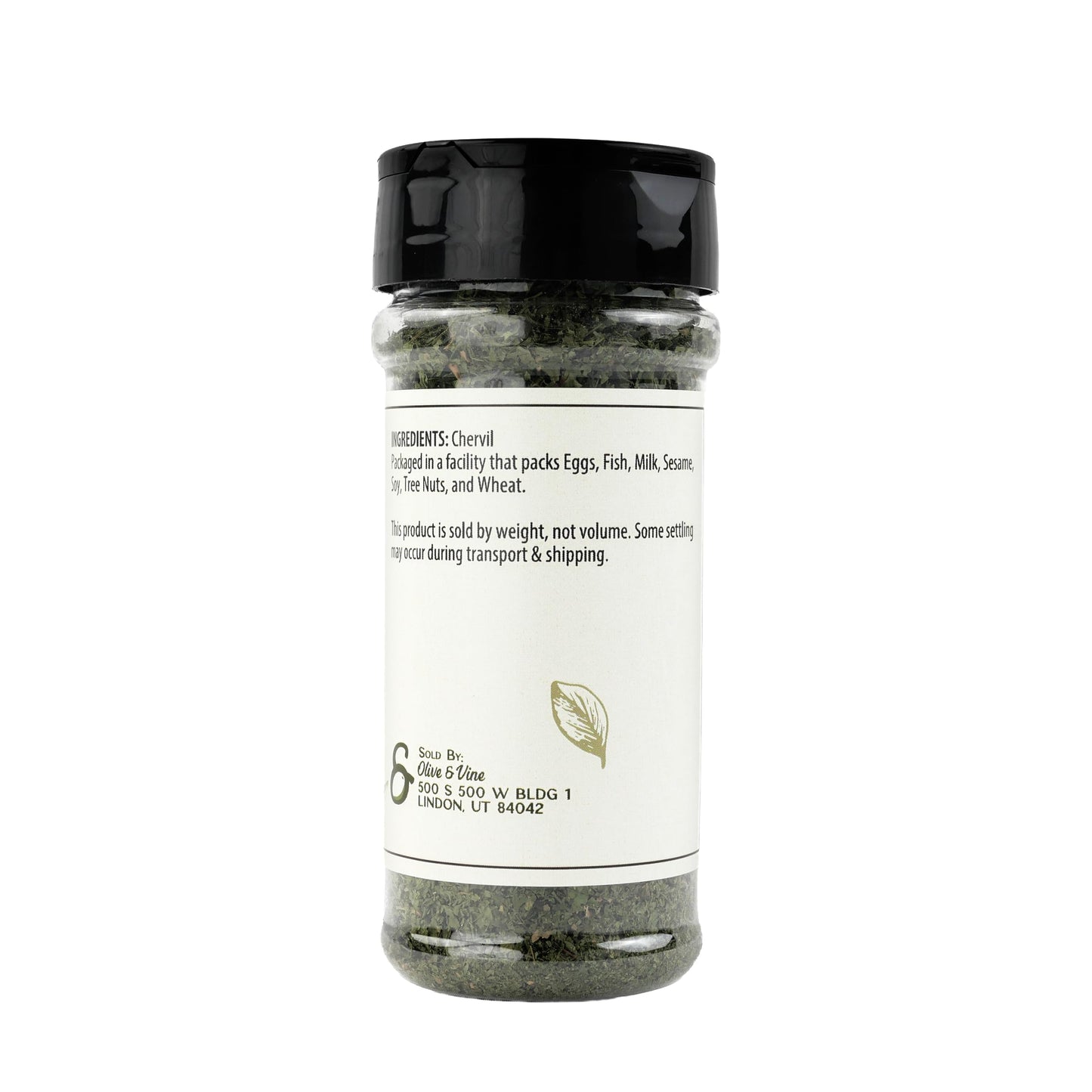 Olive & Vine Chervil, Subtle Anise Flavor, For Sauces & Salads, Rich Tradition, Authentic Taste, For Global Recipes (0.58 Ounce)