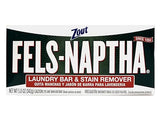 Zout Fels-Naptha Laundry Bar & Stain Remover & Pre-treater, 5 Ounce Pack of 10