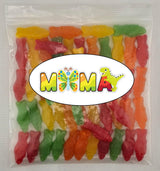 MiMa MiMa Assorted Gummy Candy - Fruity, Chewy Candy in Fun Shapes - Holiday Candy for Christmas Gifts & Stocking Stuffers- JuJu Fish 1lb