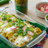 SOMOS Green Enchilada Sauce - Authentic Mexican Flavor & Trusted Quality - Gluten Free, Non-GMO & Vegan - Perfect for Enchiladas, Chip Dip | 8 oz Jar