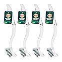 Scotch-Brite Pot + Pan Brush, Durable and Long Lasting Dish Brush with Handle for Scrubbing Stainless Steel, Outdoor Furniture, and Sinks without