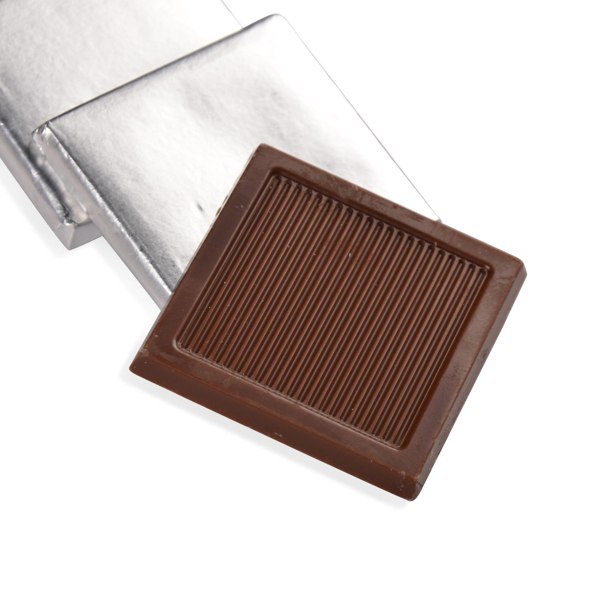Luxury Square Dark Chocolate Gift - 145 Pcs (35.2 oz), Silver Foil Wrapped - Ideal for Wedding Favors, Baby Showers & Event Gifts