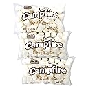 FireStix 3 Pounds of Campfire Large White Marshmallows - Made with Natural Vanilla, No Artificial Flavors - Great for Campfires, S'mores