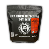 Bearded Butchers DELUXE Pizza Bratwurst DIY Kit - Make Flavorful Custom Brats at Home - Includes Supreme Pizza Seasoning, Mozzarella Cheese