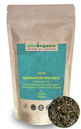 Herbal Tea for Breathing & Lung Wellness | Soothing Herbal Blend for Airway Comfort | Natural Loose Leaf Tea with Botanicals | Caffeine-Free | 100g