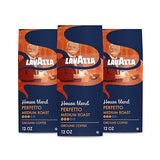 Lavazza House Blend Perfetto Ground Coffee, Medium Roast, 100% Arabica, 12 oz Bag (Pack of 3)