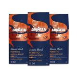 Lavazza House Blend Perfetto Ground Coffee, Medium Roast, 100% Arabica, 12 oz Bag (Pack of 3)