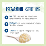 Honest Earth® Creamy Mash Potatoes, 3.2 lbs (Pack of 8)