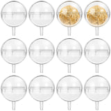 HOMSFOU 100pcs Acrylic Chocolate Holder Cover Candy Packaging for Bouquets Elegant Flower Shop Supplies for Valentine's Day and Weddings