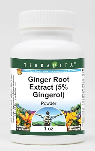 Ginger Root Extract (5% Gingerol) Powder (1 oz, ZIN: 514357)