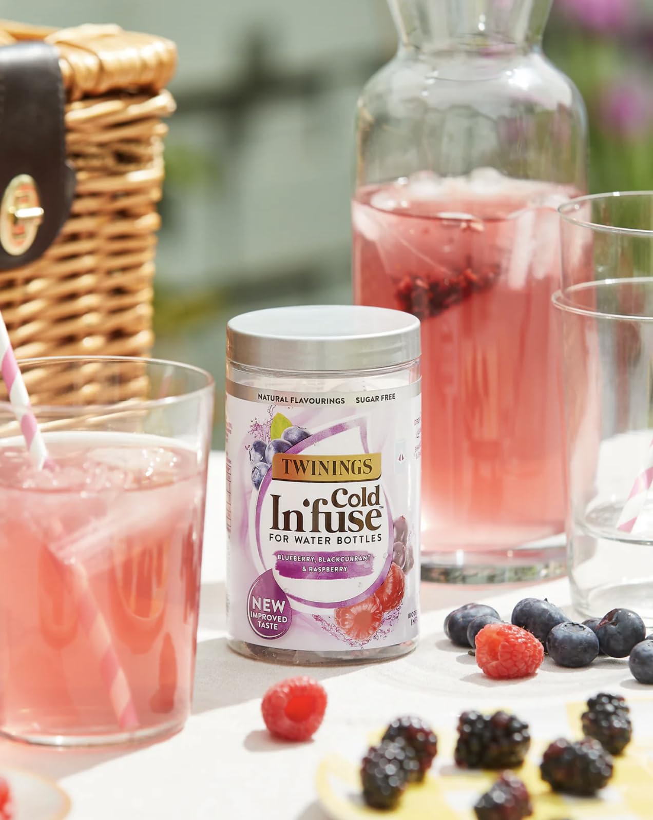 Twinings Cold In'fuse Blueberry, Blackcurrant & Raspberry, 12 Tea Bags