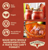 Bear & Burton’s Key West Style Mary Mix | Best Bloody Mary Mix for Perfect Cocktails | Premade Bloody Mary, Ready to Serve