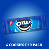 Oreo, Chocolate Sandwich Cookies, 10 Snack Packs (4 Cookies per Pack)
