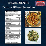 Pasta Santa Lucia Linguine, Pack Of 10 (16 Oz Each), Authentic Italian Flat Spaghetti Noodles, 100% Durum Wheat For Clam Sauce & Pesto, Non-gmo, 100%
