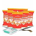 7x Chips Tortilla Original, 11 OZ Bundle with Sandwich Box for Convenient Storage and Portion Control Nacho Chips - Gift Set (8 Items)