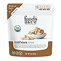 Foods Alive | Organic Cashews | 10 oz