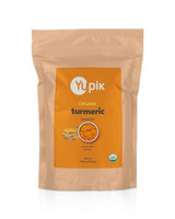 Yupik Organic Turmeric Powder, Curcuma Powder, 8.8 OZ, USDA Certified, Superfood Spice, Non-GMO, Vegan, Gluten-Free, Kosher, Rich in Curcumin, High in