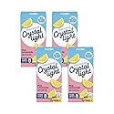 Crystal Light Pink Lemonade Drink Mix (24 Pitcher Packets, 4 Canisters of 6)
