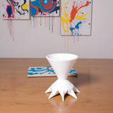 White Paint Strainer - Paint Pouring Cup, Split Cup for Paint Pouring Supplies Tools, Paint Pouring Supplies Cups Paint Pouring Strainers, Aint