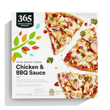 365 by Whole Foods Market Barbeque Chicken Thin Crust Pizza, 14.3 OZ
