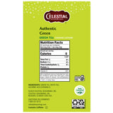 Celestial Seasonings Authentic Green Tea 40 Count