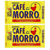 RGSB Cafe El Morro Bricks Premium Ground Coffee, Dark Roast Espresso 100% Pure Coffee, Rich Flavor with Smooth Finish Ideal for Hot or Cold Serving