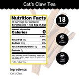 Buddha Teas - Cat’s Claw Tea - Wild Crafted Herbal Tea - For Health & Wellbeing - Supports Immune & Digestive Health - Clean Ingredients - Caffeine