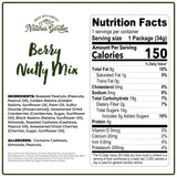 Natures Garden Berry Nutty Mix, Single Serve Bags - 18 Ounce (1.2 Ounce x 15 count)