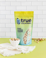 True California Organic Pistachios (1 LB x 2 Packs) Raw, Natural & Unsalted, Not Roasted, In-Shell, Vegan & Gluten-Free