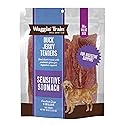 Waggin' Train Duck Jerky Dog Treats for Dogs with Sensitive Stomachs, Made with 100% Real Duck Breasts, Three All-Natural Ingredients, High Protein