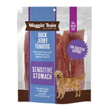 Waggin' Train Duck Jerky Dog Treats for Dogs with Sensitive Stomachs, Made with 100% Real Duck Breasts, Three All-Natural Ingredients, High Protein