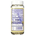 Blue Mountain Country Jamaican Fish Seasoning, 6 Oz - Authentic Caribbean Seafood Spice Blend for Fish, Shrimp, Salmon, Tilapia, Frying, Grilling