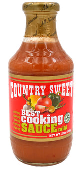 Country Sweet Sauce - Premium Cooking and Finishing Sauce (Mild, 21 ounces)