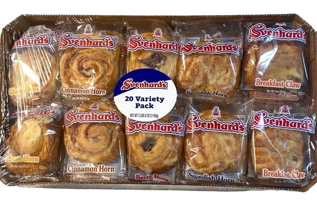 Svenhard's Swedish Bakery Variety 20ct By Snacks and More