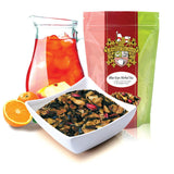 English Tea Store Blue Eyes Herbal Tea Pouches - 16oz | Loose Leaf Fruit Tea Blend with Caramel and Cornflower Petals | Sweet Candy-Like Flavor |