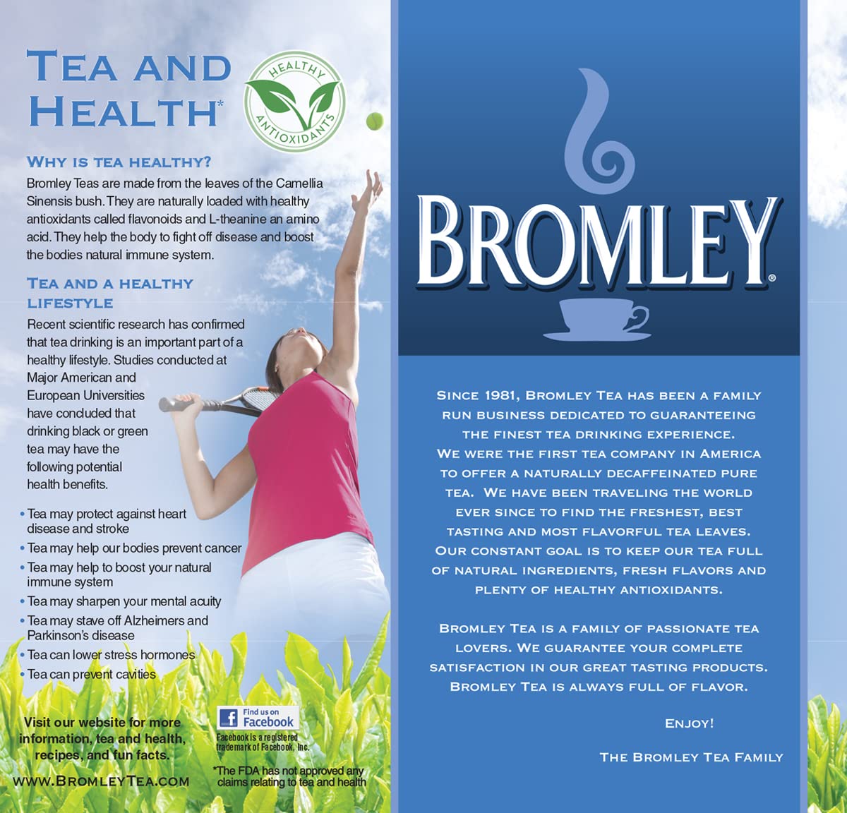 Bromley's Estate Tea 100 Count