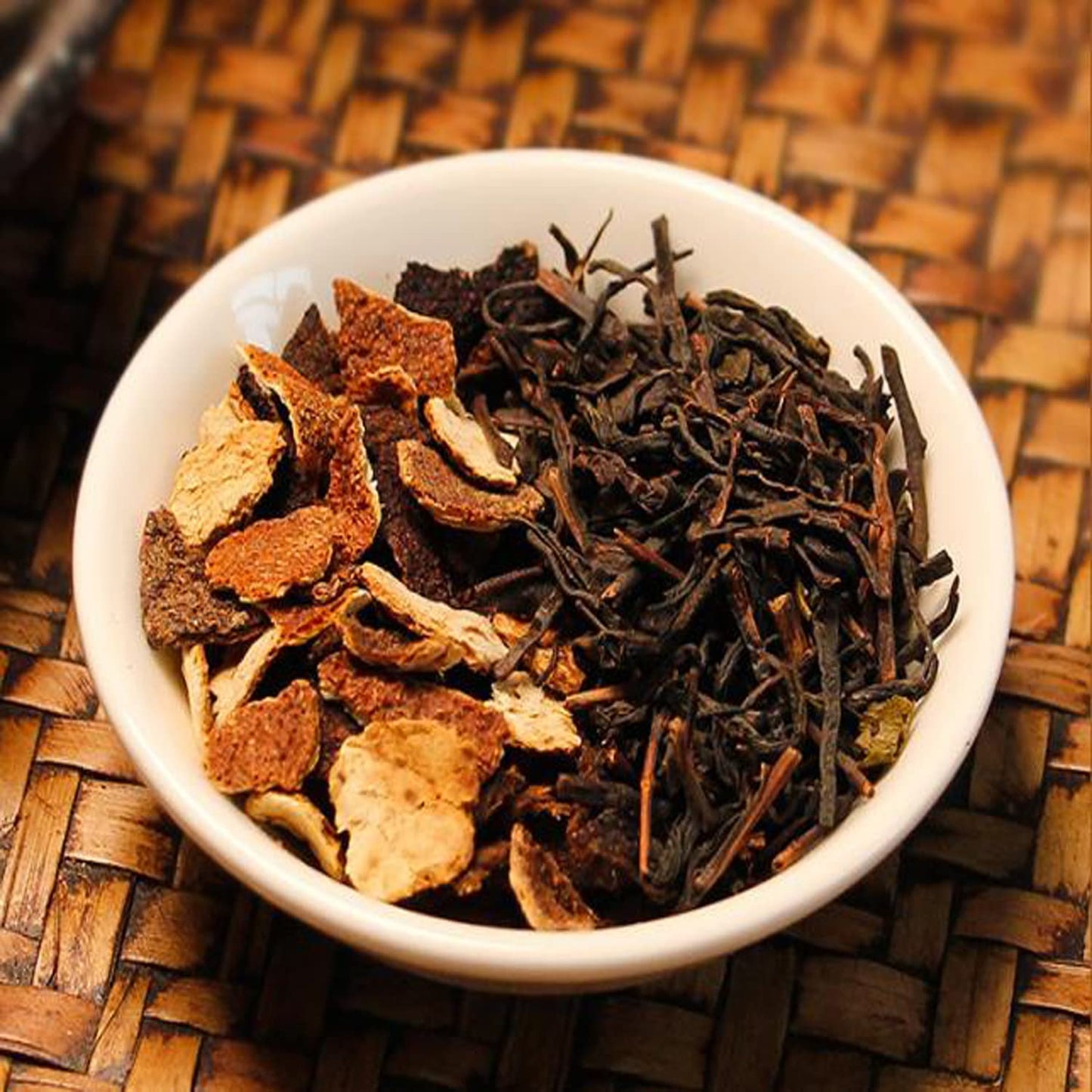 cn herb 200g/50 Packets of Tangerine Peel Pu 'er Tea Bag with Triangular Bag.7.05OZ