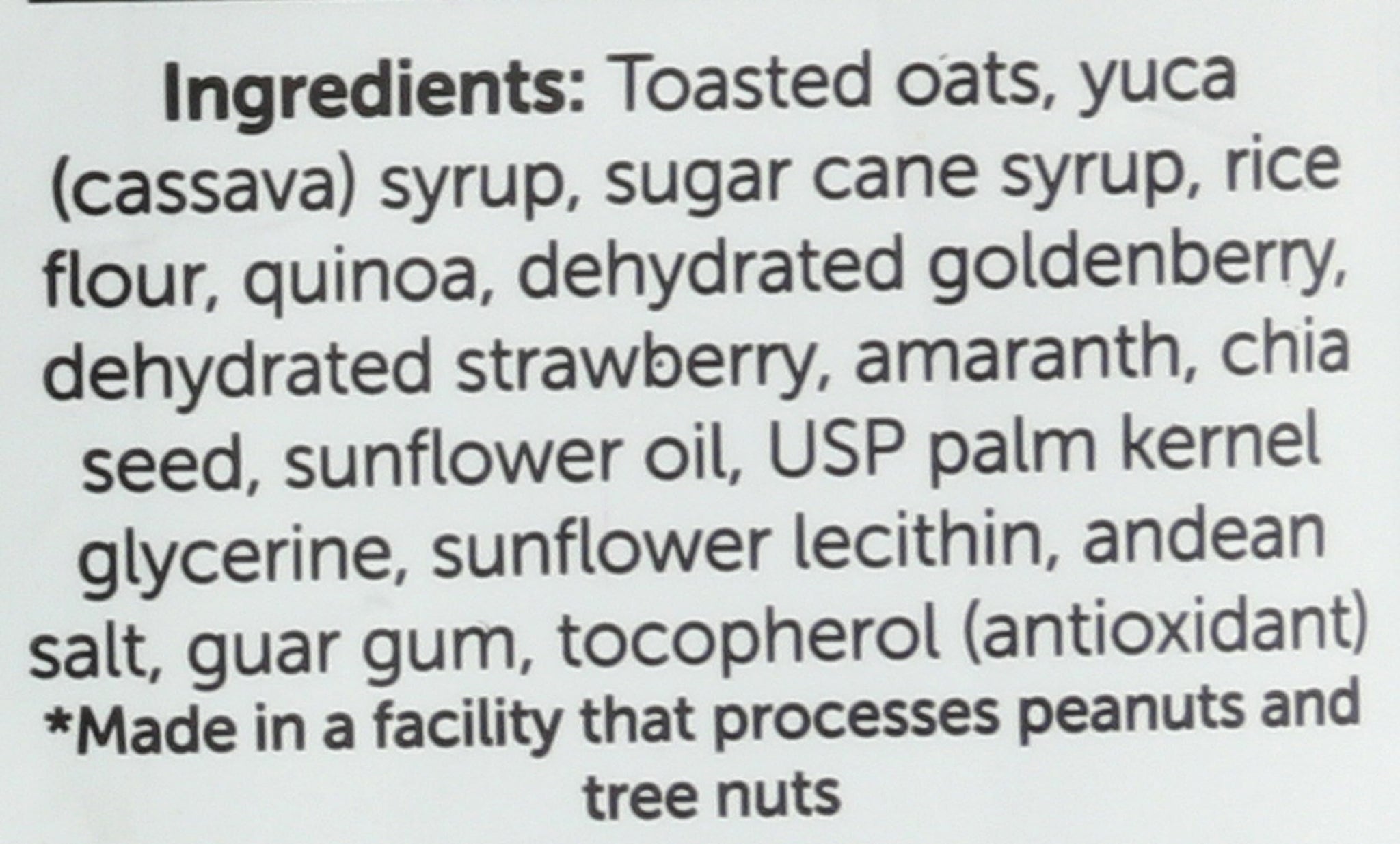 Yhu Life Granola Bar Ancient Grain Goldenberry, 2 OZ