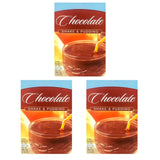 Nutmeg State Nutrition Healthywise Pudding or Shake Chocolate 3 Pack, Low Calories, 15g Caseinate Protein, Aspartame Free, Low Fat, 7 Servings Per