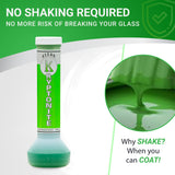 KLEAR Kryptonite Multipurpose Glass Cleaner |Powerful Cleaning 5-1 Combo | Glass Friendly & Alcohol-Free Glass Cleaner| Coat, Relax, Rinse| 9 oz (Pack