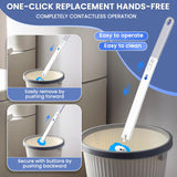 2026 Disposable Toilet Brush Cleaning System with Aromatherapy Refills (Ocean, Lemon, Lavender) - Includes Cleaning Stick, Storage Box, and Scented