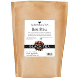 The Republic of Tea Rose Petal Full-Leaf Loose Black Tea, 1 lb Bag | Steeps 200 Cups | Caffeinated