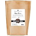 The Republic of Tea Rose Petal Full-Leaf Loose Black Tea, 1 lb Bag | Steeps 200 Cups | Caffeinated