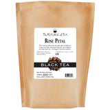 The Republic of Tea Rose Petal Full-Leaf Loose Black Tea, 1 lb Bag | Steeps 200 Cups | Caffeinated