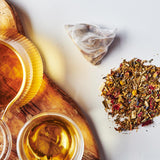 Grace Farms REST Wellness Organic Tea Blend (16 Pyramid Sachets) | Sleep and Stress Support For Evening | Chamomile Vanilla Tea with Adaptogenic Herbs