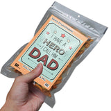 Hero Called Dad Snack Mix - Delight Crunchy Nuts - Father's Day Gift - Irresistible Blend for Dads with a Taste for Adventure